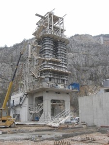 Maerz 350t krečna šahtna peć 