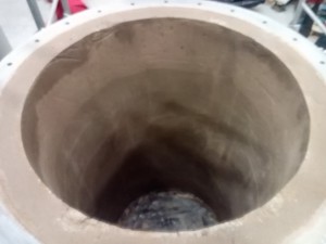 Dimnjak produkata sagorevavanja u rafinaciskim kazanima   